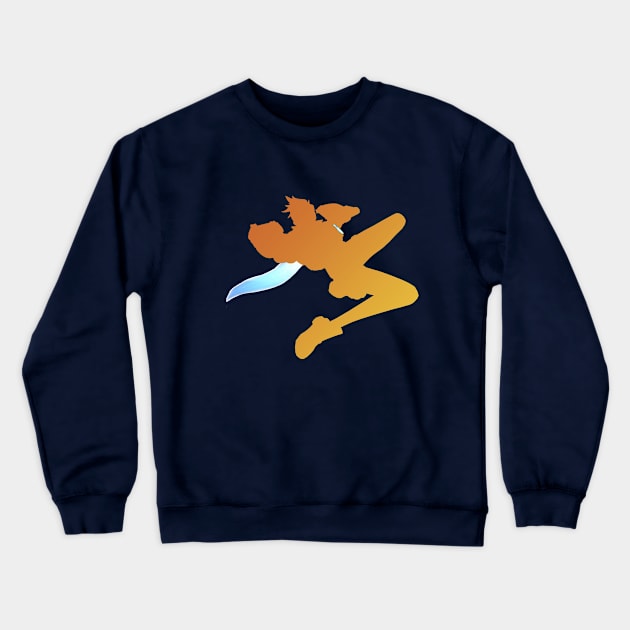 Tracer Ombre Crewneck Sweatshirt by daniellecaliforniaa